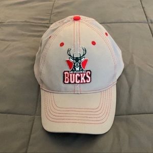 Vintage Milwaukee Bucks Adjustable Velcro Hat